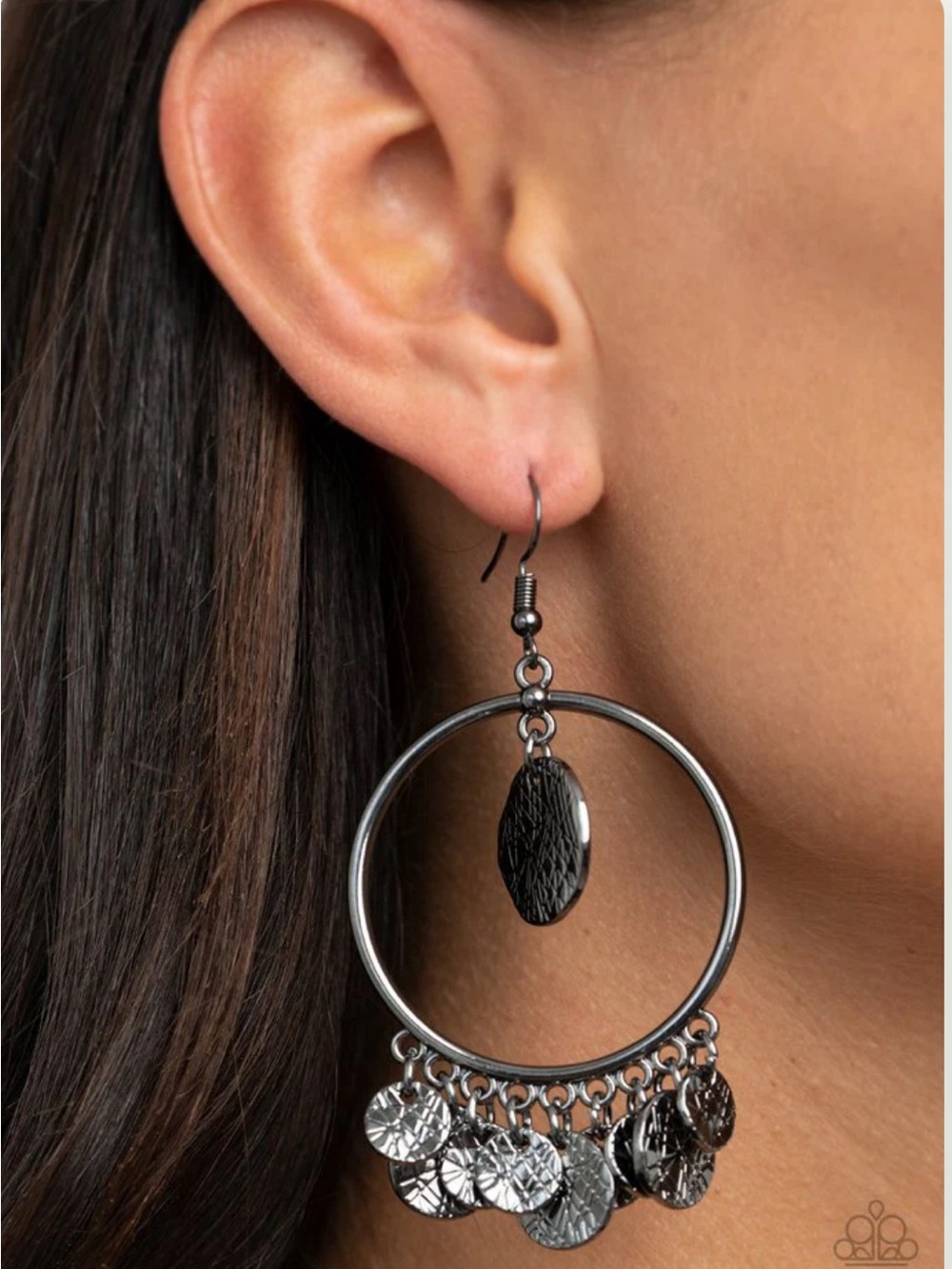 Start From Scratch - Black Earrings